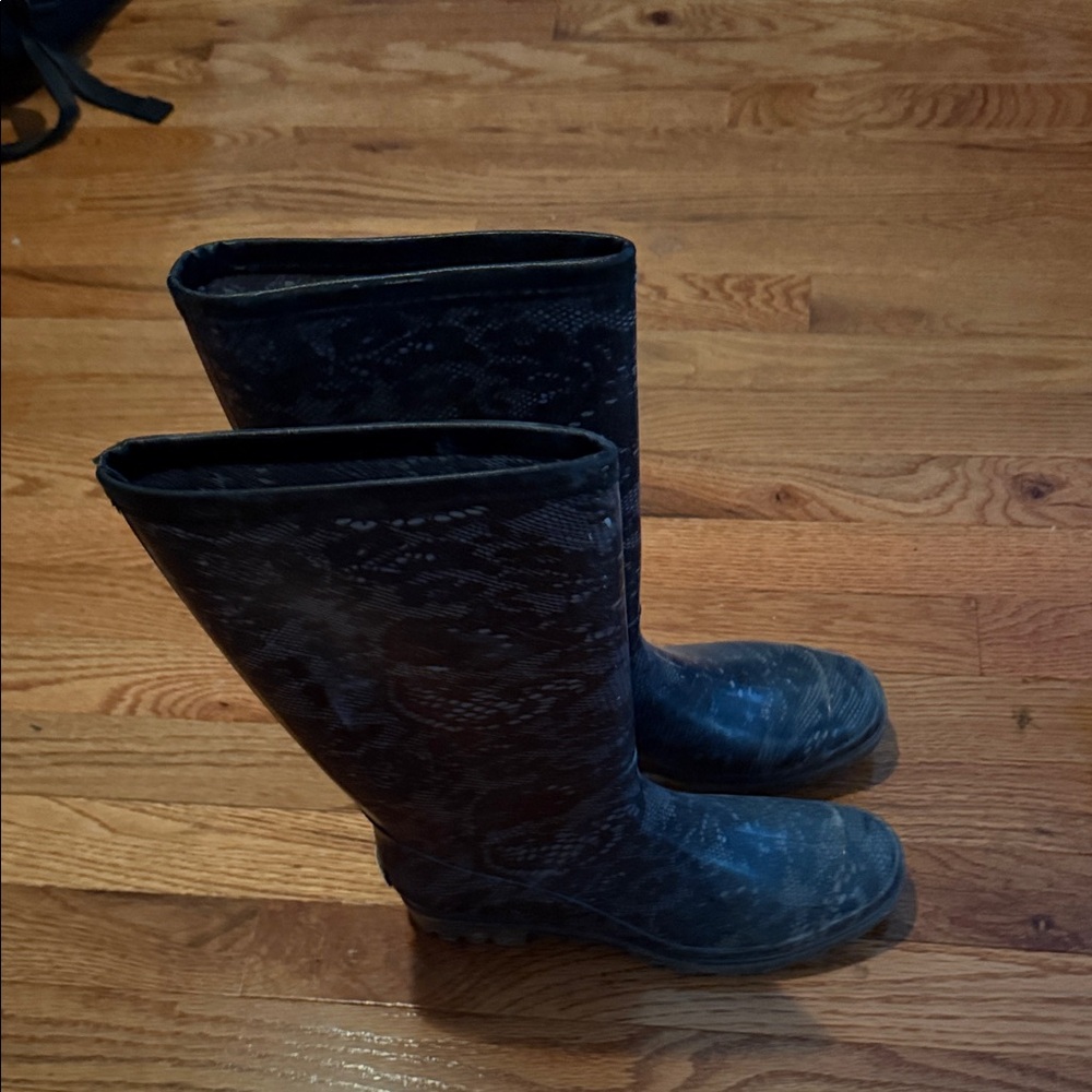 Women's Black Winter & Rain Boots